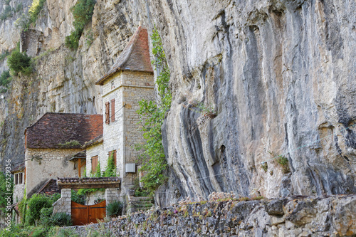 Quadro em tela Maison troglodyte à Cabrerets