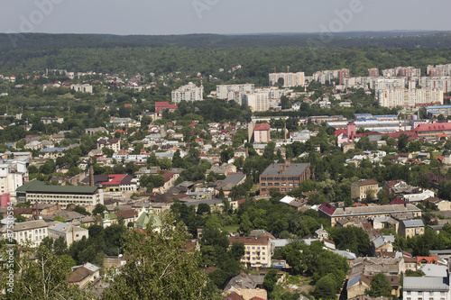 private and high-rise buildings in Lviv