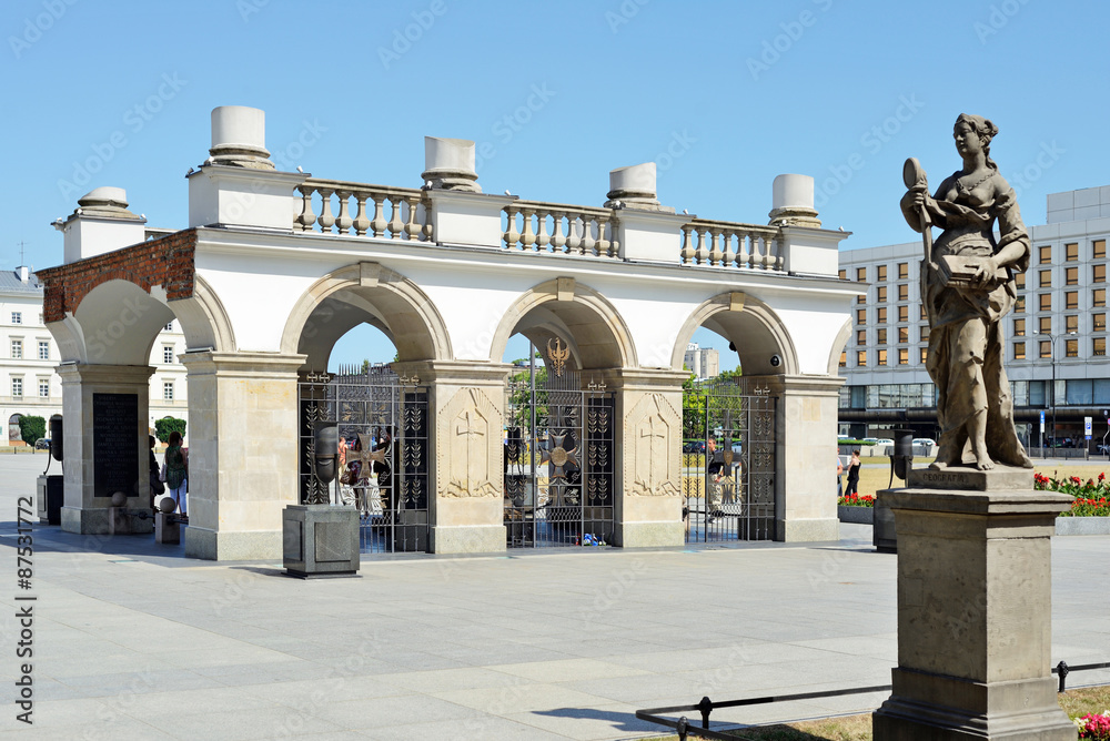 Obraz premium Tomb of the Unknown Soldier. Poland Warsaw