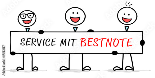 Service mit Bestnote