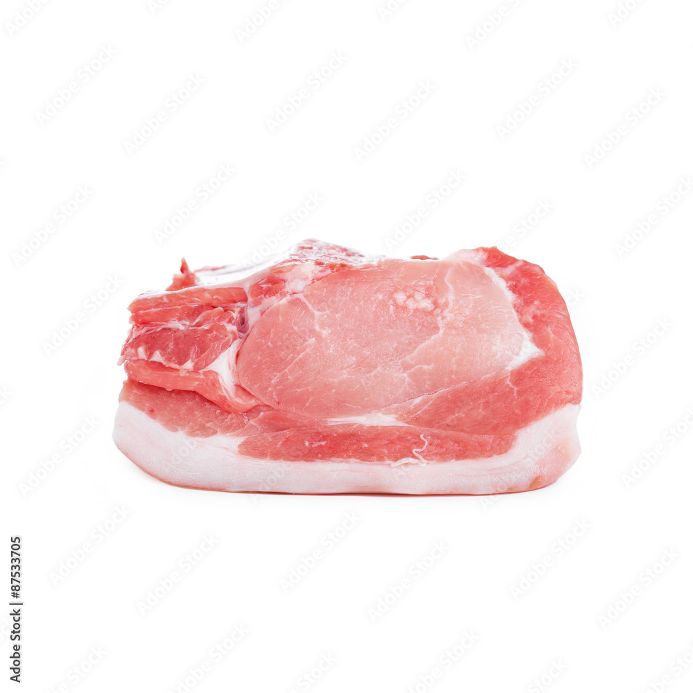 Uncooked meat Uncooked meat