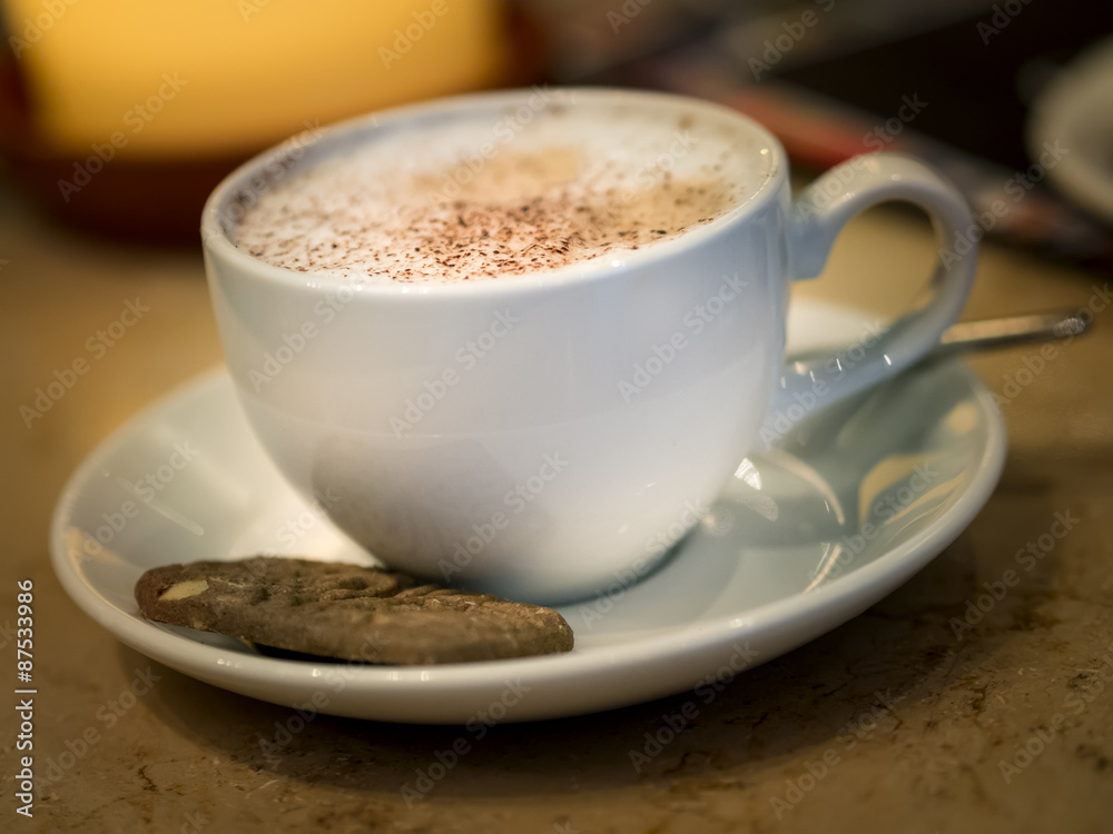 cup of cappuccino cup of cappuccino