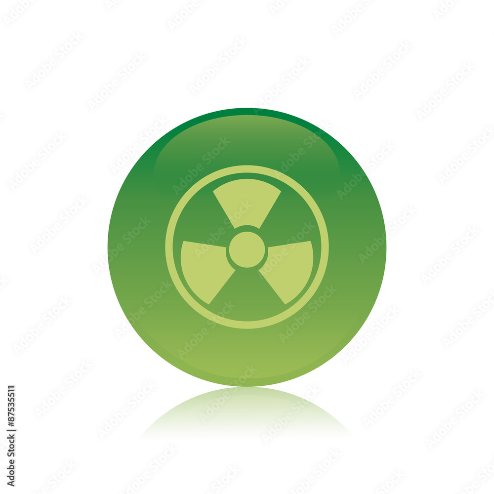 Abstract Sustainability object on a white background