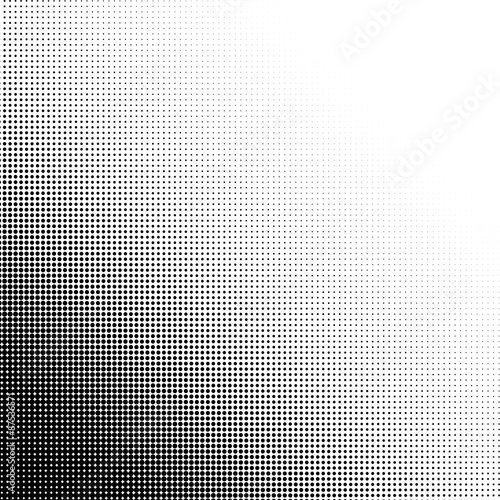 Vector halftone dots