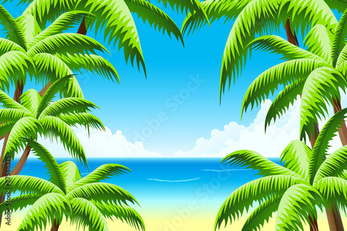 Summer Vacation Background