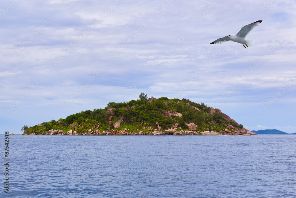 Tropical island La Digue - Seychelles Tropical island La Digue - Seychelles
