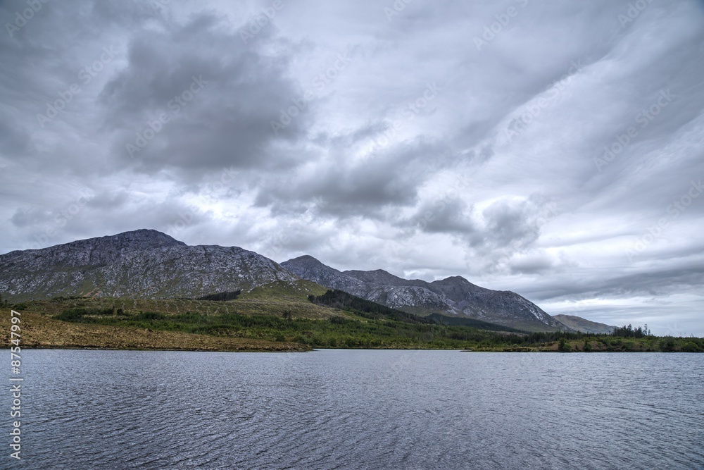 Connemara Lake Inagh and Mountain Derryclare Connemara Lake Inagh and Mountain Derryclare