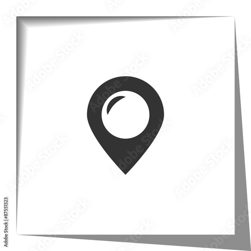 Place paper cut out