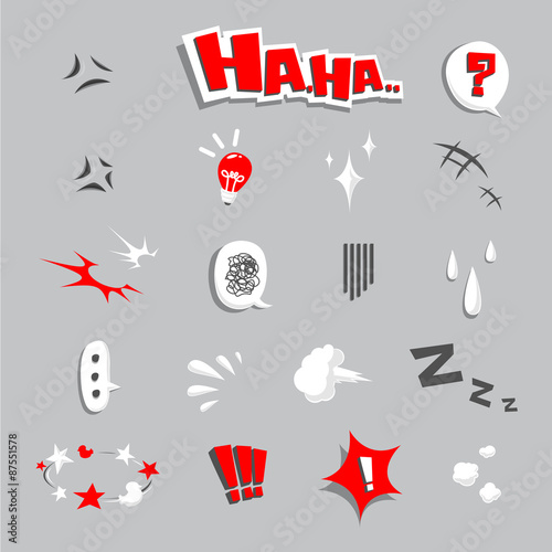 Comic bubbles