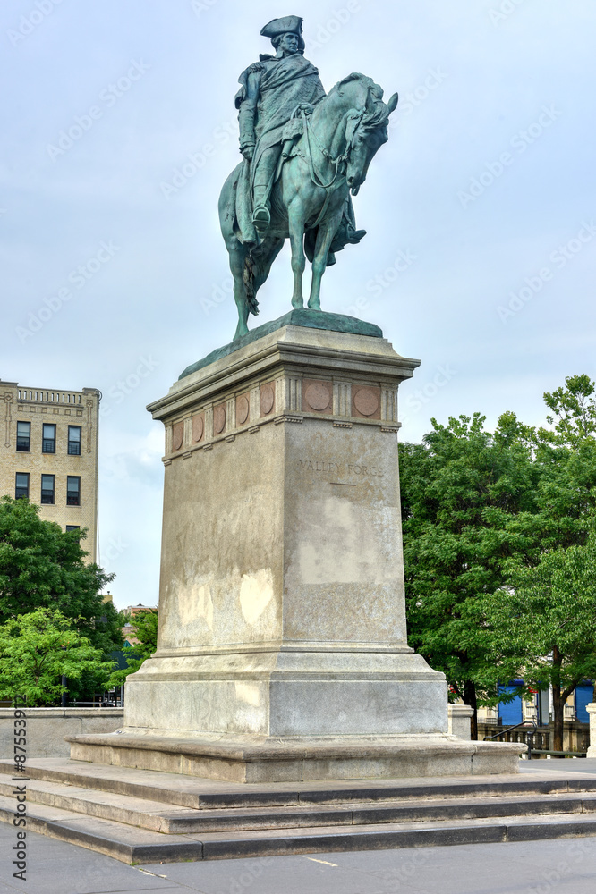 Naklejka premium Continental Army Plaza, New York