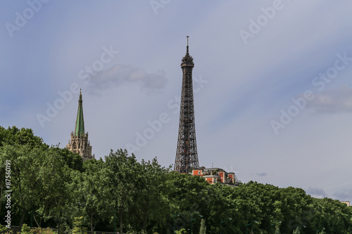 eiffel tower in paris,france