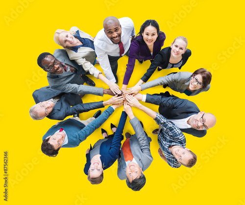 Business People Togetherness Friendship Corporate Concept