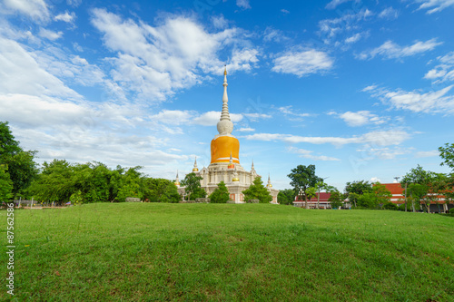 Phra That Na Dun at Maha Sarakhamin Thailand photo