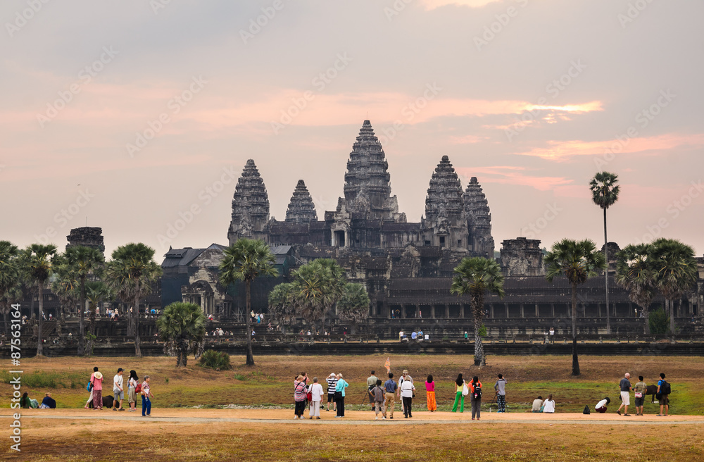Obraz premium Angkor temple complex