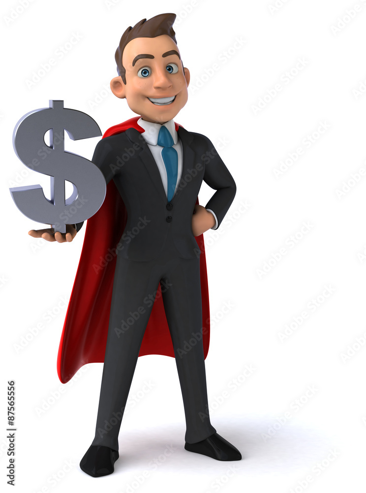 Super businessman Super businessman