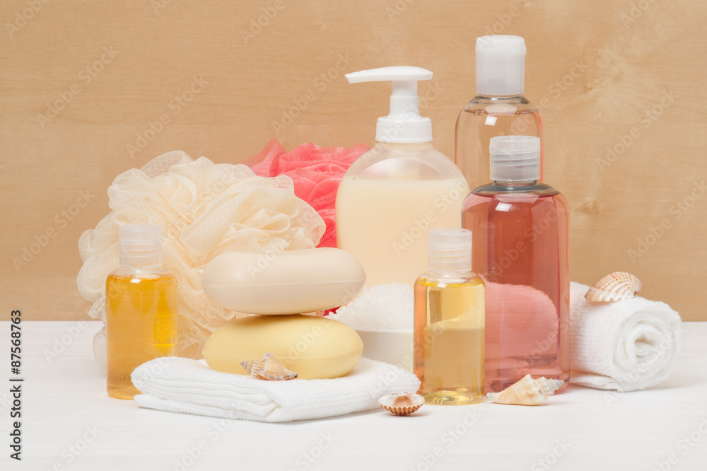 Shampoo, Liquid Soap, Aromatic Bath Salt And Other Toiletry Shampoo, Liquid Soap, Aromatic Bath Salt And Other Toiletry