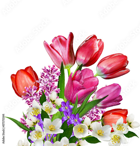 Fototapeta Naklejka Na Ścianę i Meble -  bouquet of spring flowers