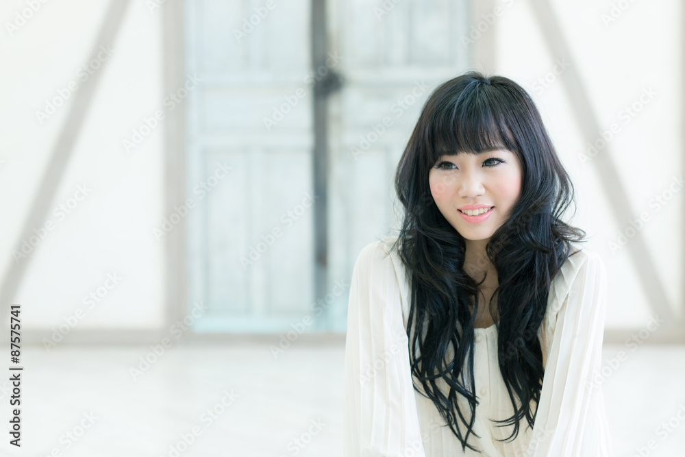 かわいい髪型の女性 かわいい髪型の女性