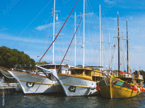 Photography Motor Sailer