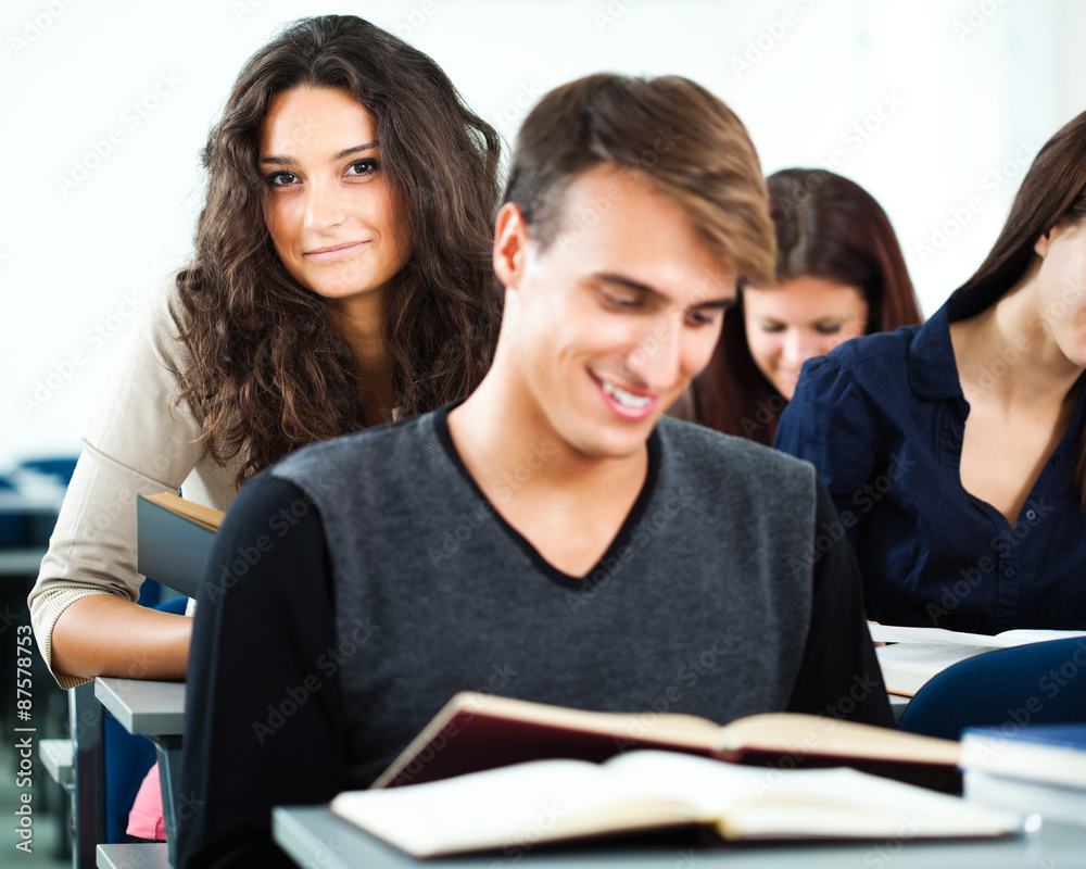 Students in class Students in class