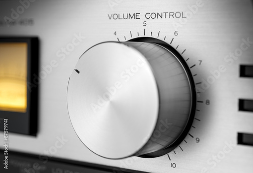 volume control knob photo