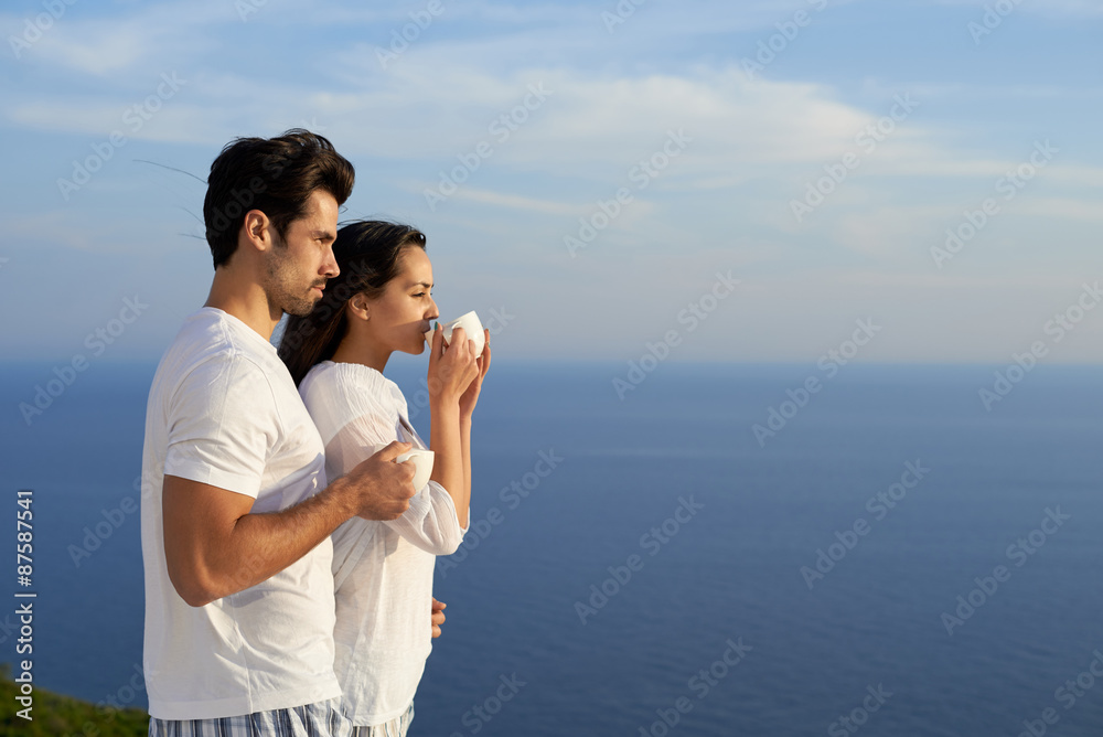 happy young romantic couple have fun and relax at home happy young romantic couple have fun and relax at home