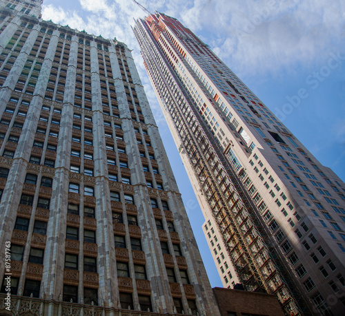 Manhattan   business building 