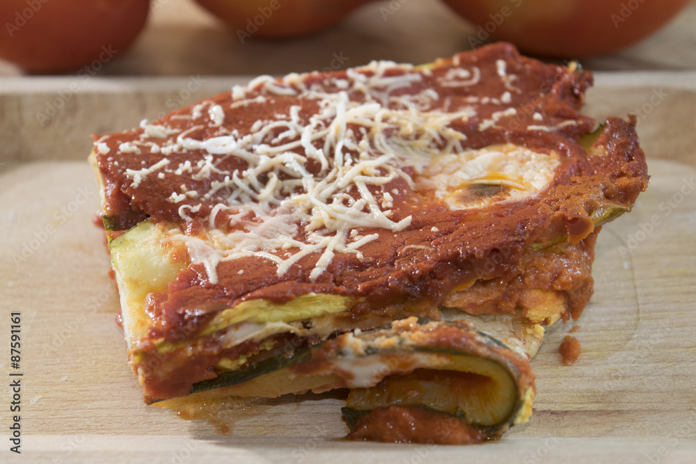 parmesan of zucchini and mozzarella parmesan of zucchini and mozzarella