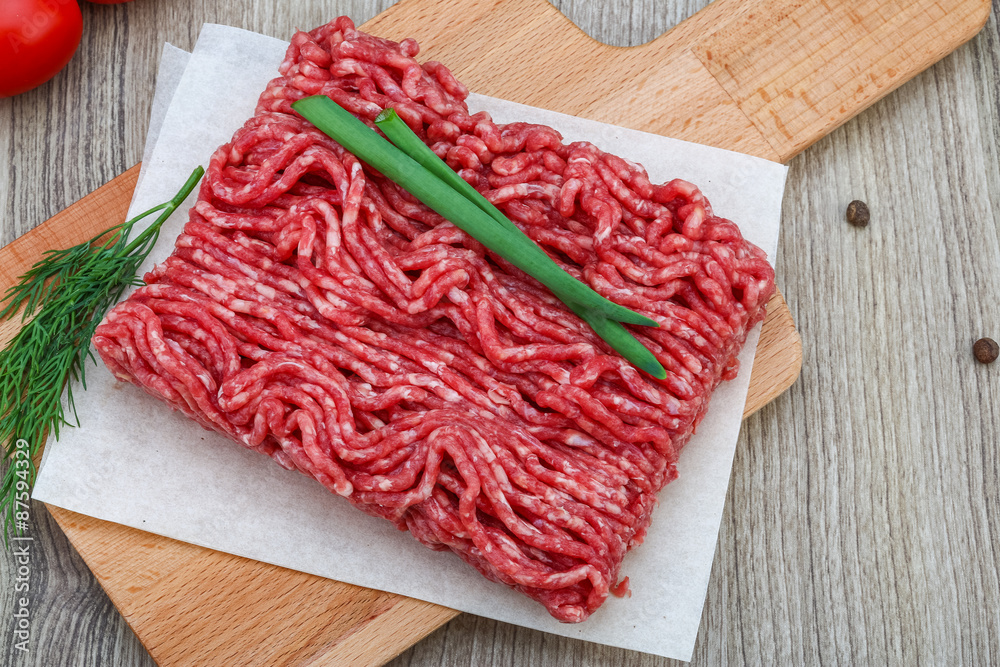 Raw minced meat Raw minced meat