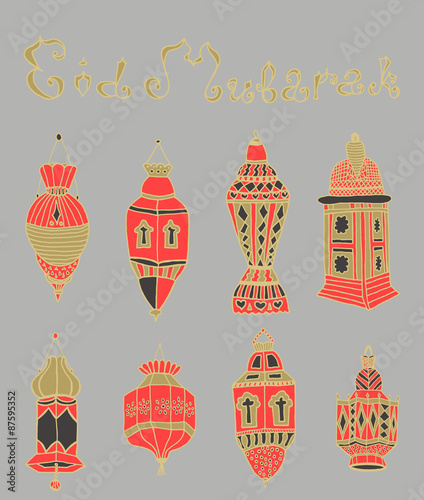 doodles of mosques