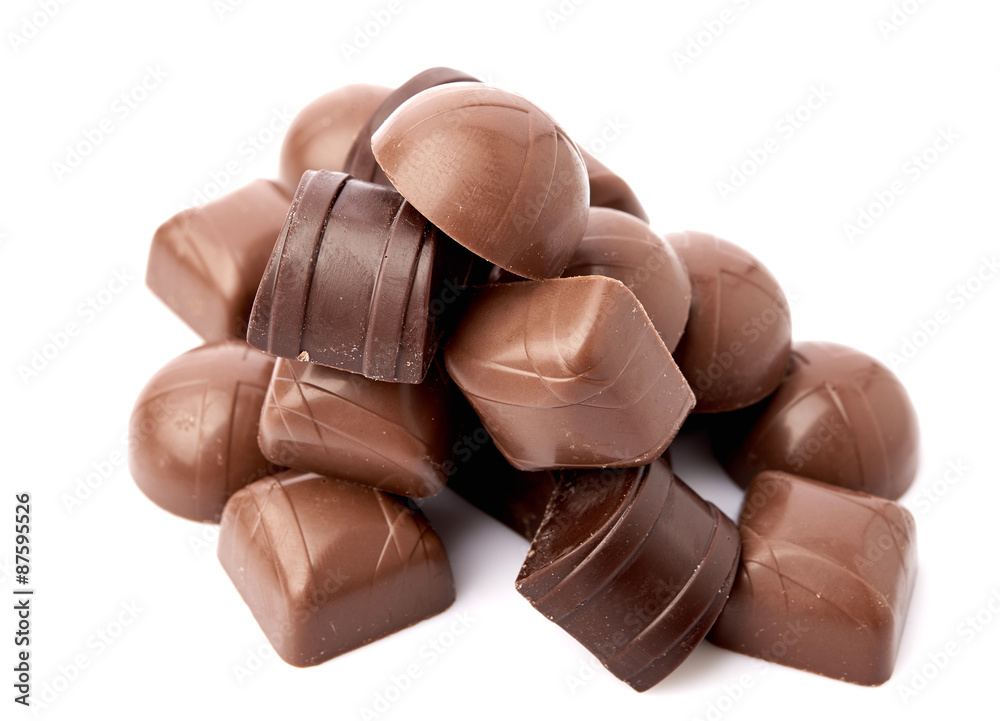 Naklejka premium Dark chocolate