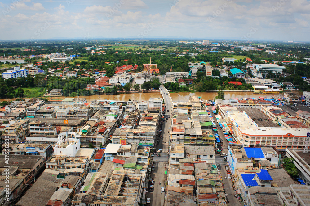 Aerial City in Thailand