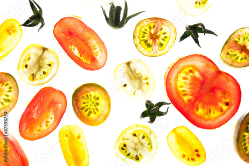 Tomatenquerschnitt