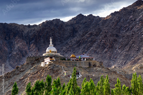 Shanti Stupa, Ladakh, Jammu and Kashmir, India