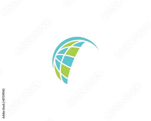 Half Globe Logo
