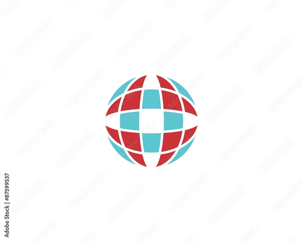 Obraz premium Modern Globe Logo Vol. 1