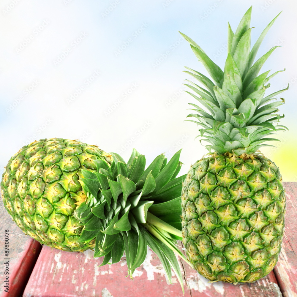 Fototapeta premium fresh pineapple fruit