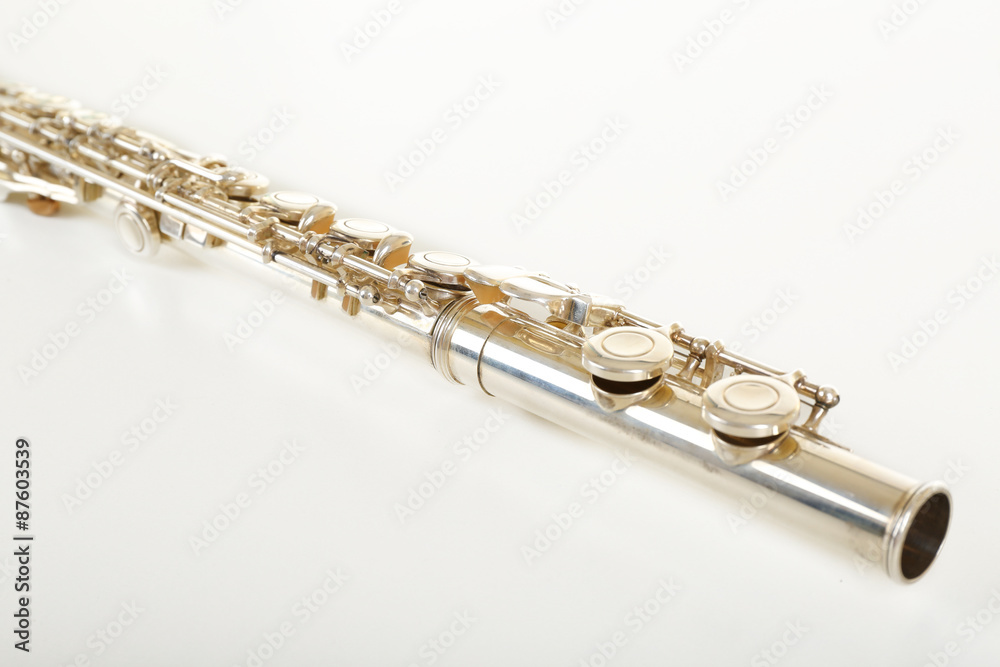 Fototapeta premium Flute isolated on white