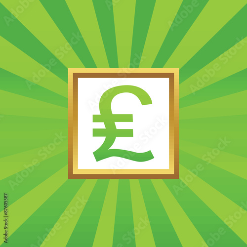 Pound sterling picture icon