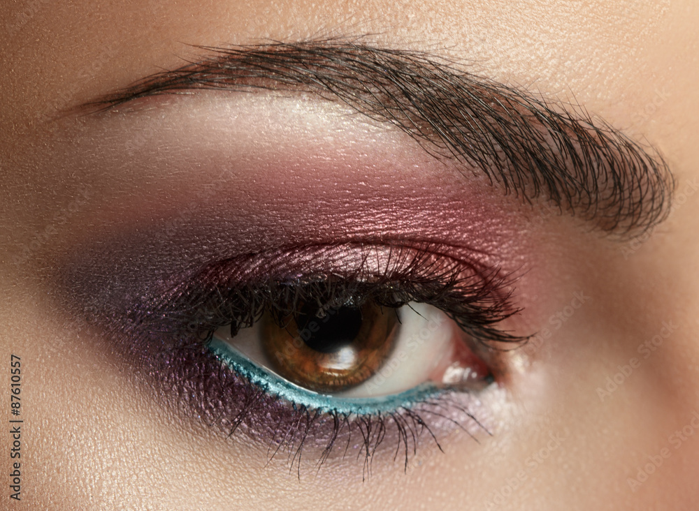 Obraz premium Beautiful Eyes Make-up.