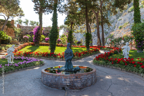Fotografi Gardens of Augustus on Capri Island