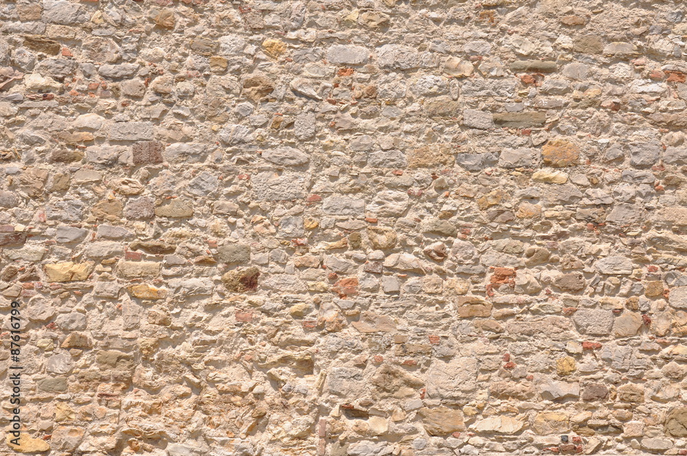 Obraz premium Old stone wall texture