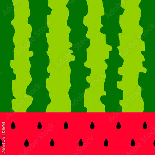 watermelon color fruit background vector