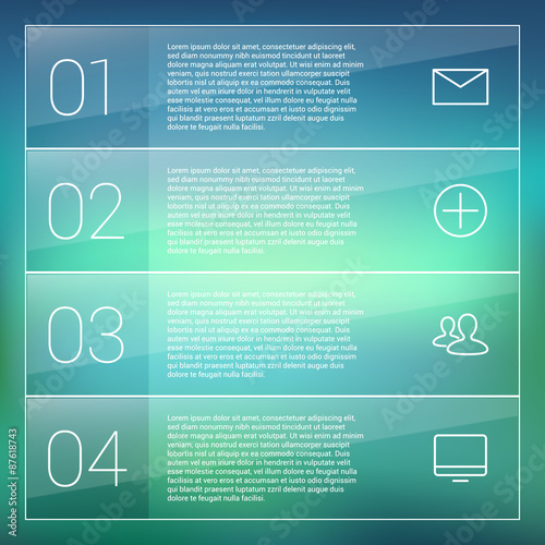 Set of infographic template layouts. Flow chart secuence photo