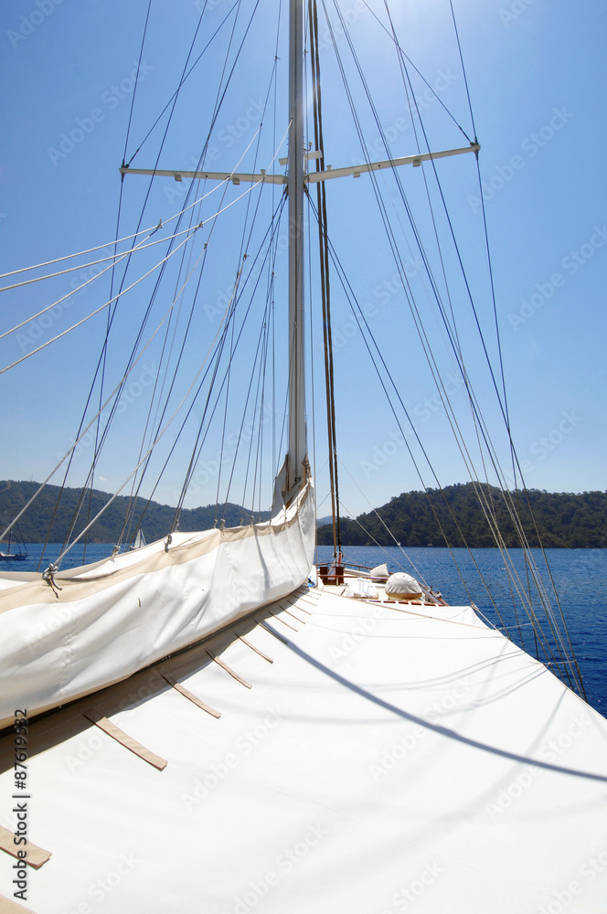 Fototapeta premium Yacht details