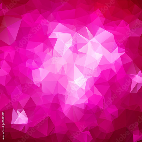 Abstract triangle pink texture