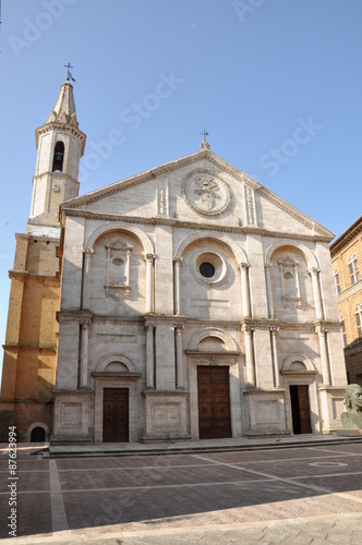 Pienza Duomo, Tuscany Italy