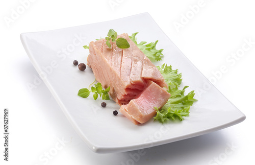 Tuna fillet