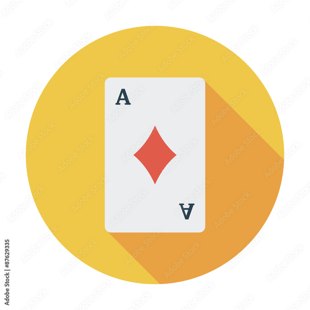 Obraz premium Play card