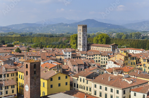 Lucca, Tuscany, Central Italy view